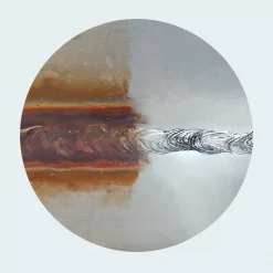 Schweissnaht vor/nach der elektrochemischen Reinigung